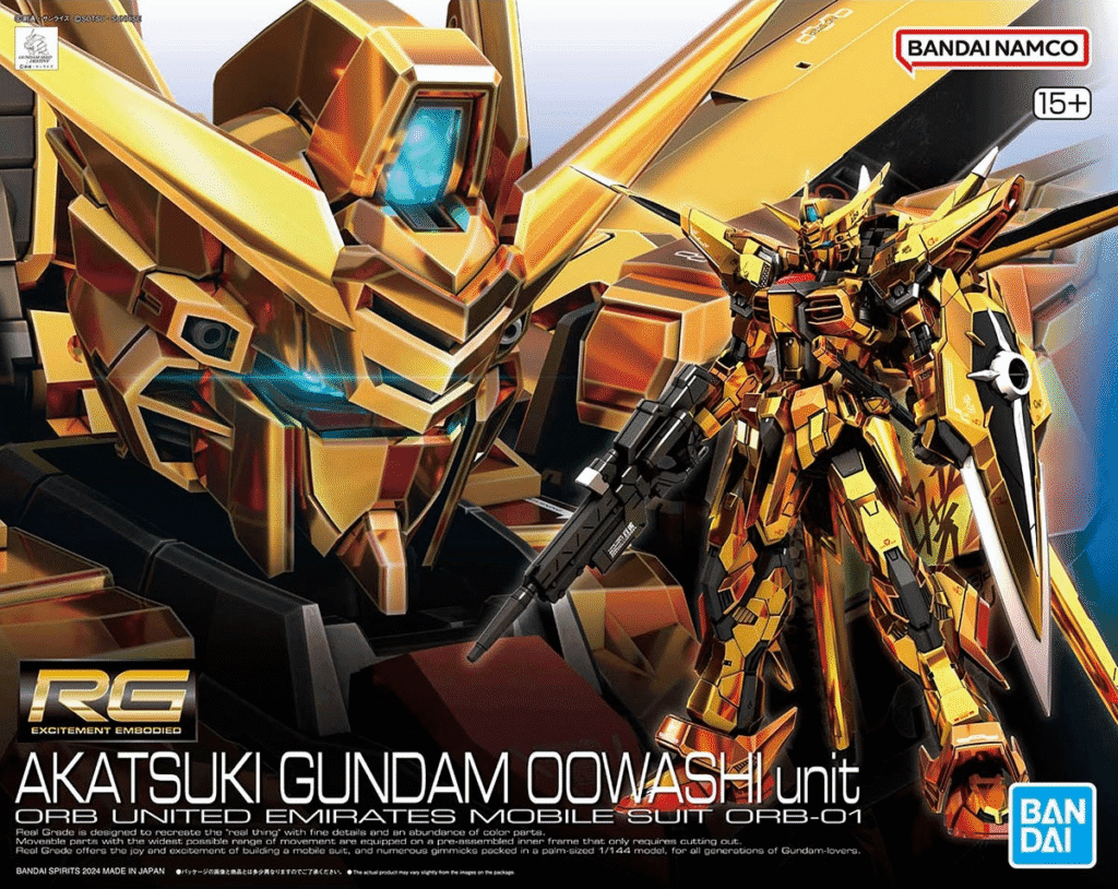 RG Akatsuki Gundam (Oowashi Pack)
