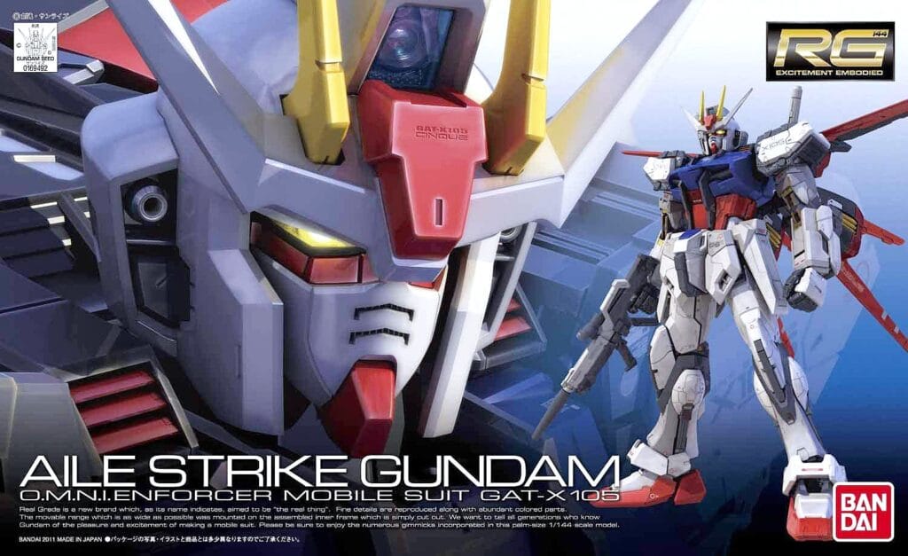 RG Aile Strike Gundam 03