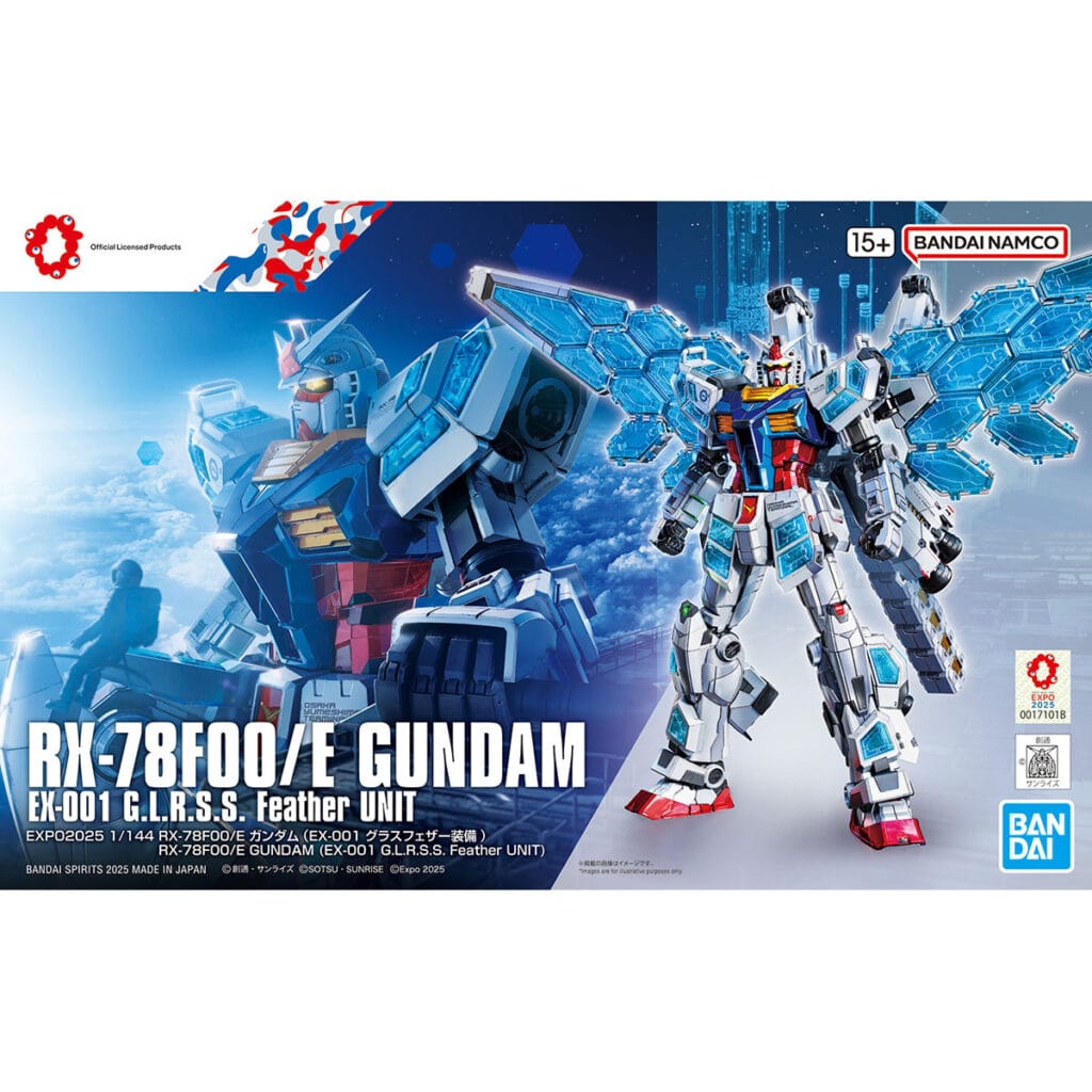 RX-78f00/e Gundam ex-001 G.L.R.S.S. Feather Unit